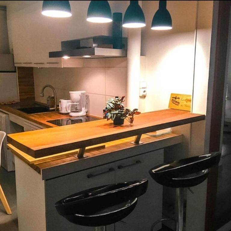 Le Bleu - Parking - 2 chambres - 1 bureau - Apartment mit 2 Schlafzimmern - 8