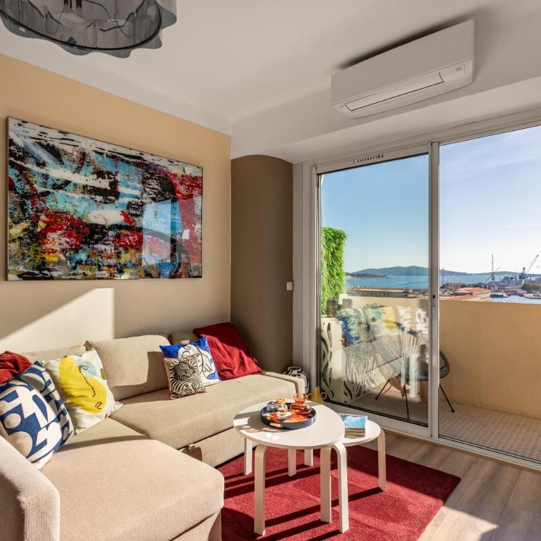 Magnifique appartement climatisé vue mer - Apartment mit 1 Schlafzimmer - 2