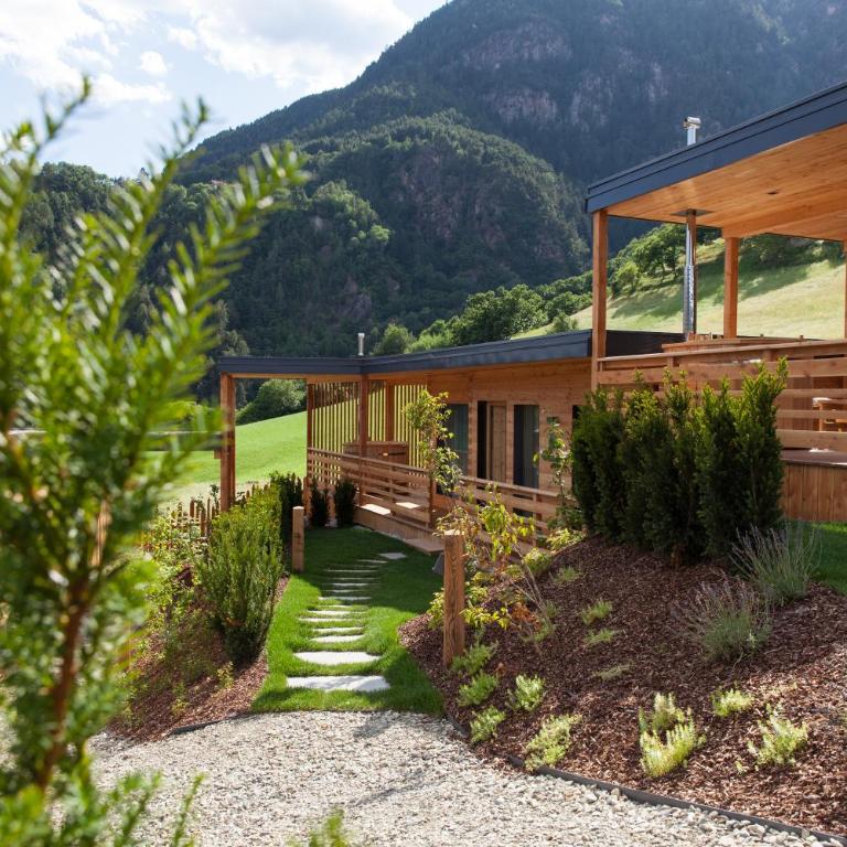 Hotel-Chalet Pennhof - Apartment mit 1 Schlafzimmer, Balkon und Bergblick - 10