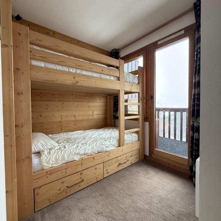 Appartement Ski aux pieds 3 ch balcon vue pistes et place parking - Appartamento con 3 Camere da Letto e con Balcone - 19