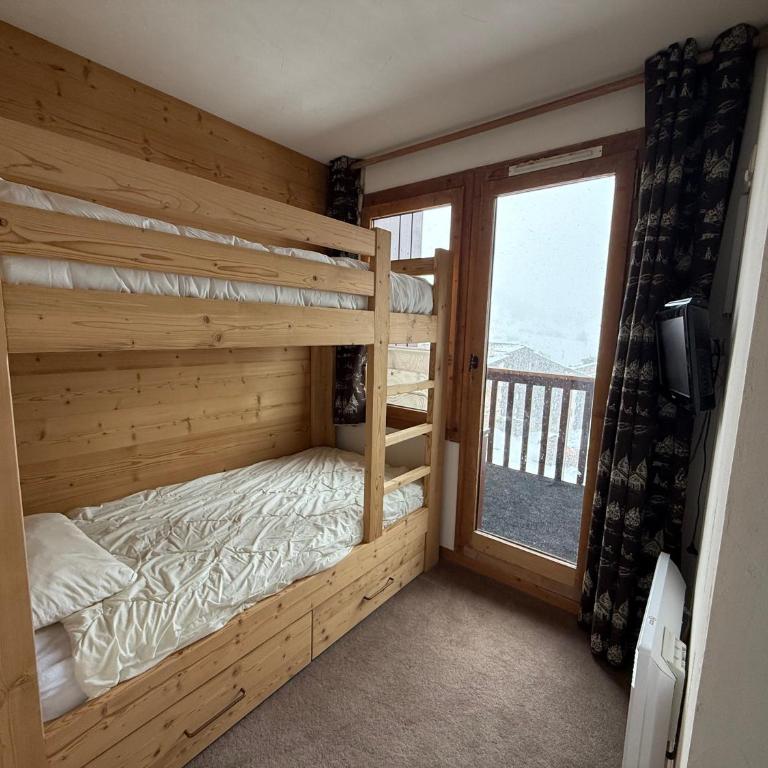 Appartement Ski aux pieds 3 ch balcon vue pistes et place parking - Appartamento con 3 Camere da Letto e con Balcone - 18