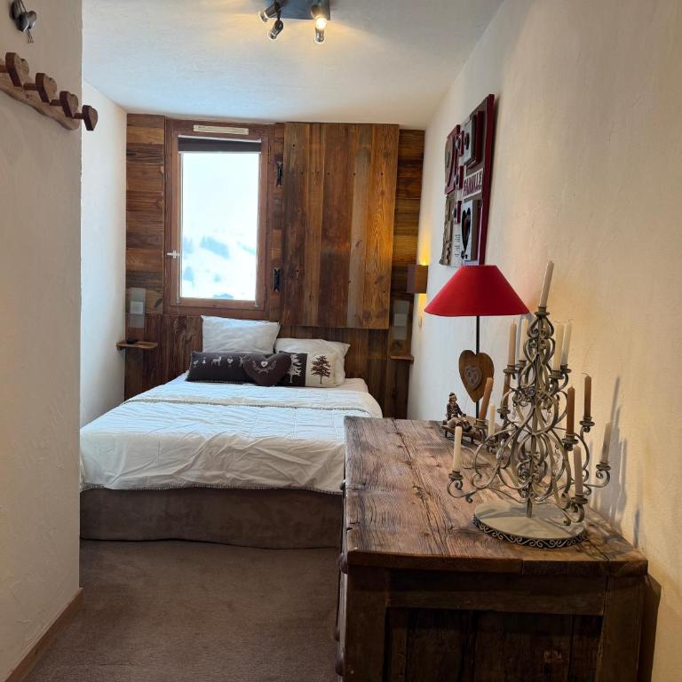 Appartement Ski aux pieds 3 ch balcon vue pistes et place parking - Appartamento con 3 Camere da Letto e con Balcone - 12