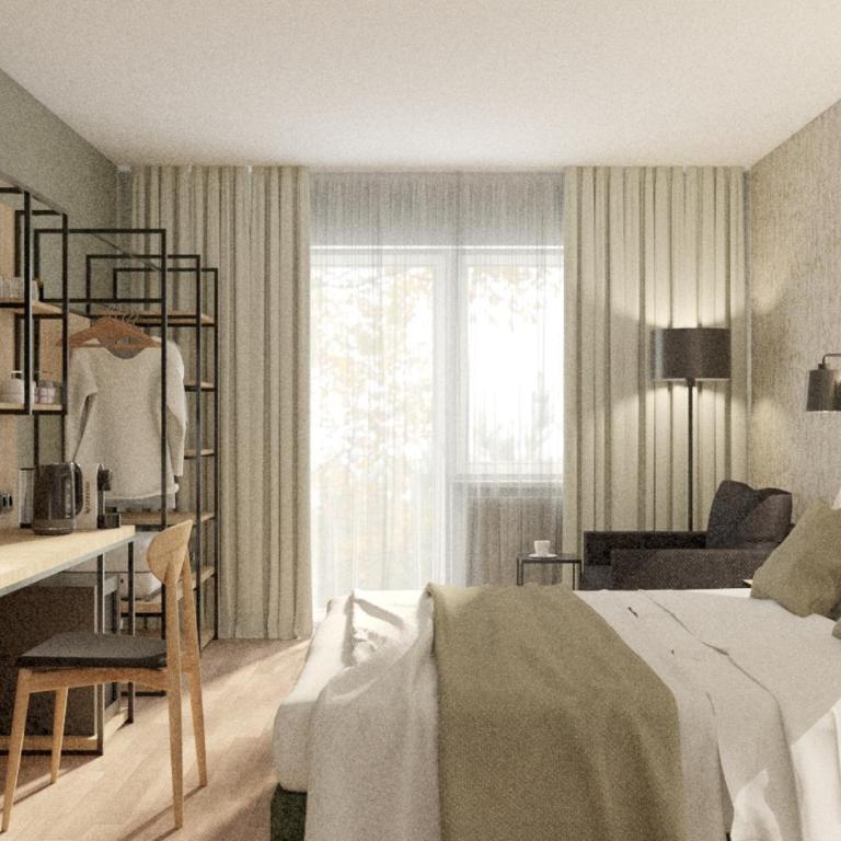 Hotel Blutenburg - Chambre Double ou Lits Jumeaux Deluxe – Vue sur Jardin - 1