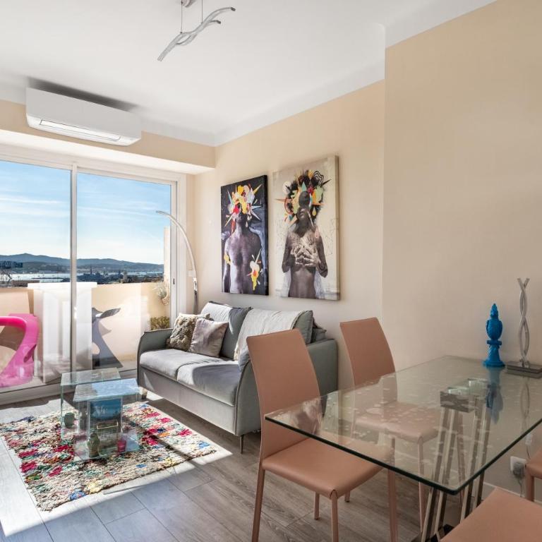 Splendide appartement climatisé vue mer - Appartamento con 1 Camera da Letto - 2