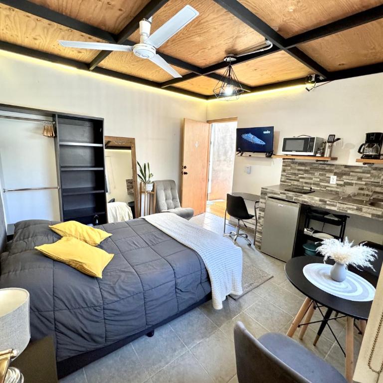 Hermoso e iluminado departamento con aire acondicionado citla 9 - Apartamento de 1 dormitorio - 8