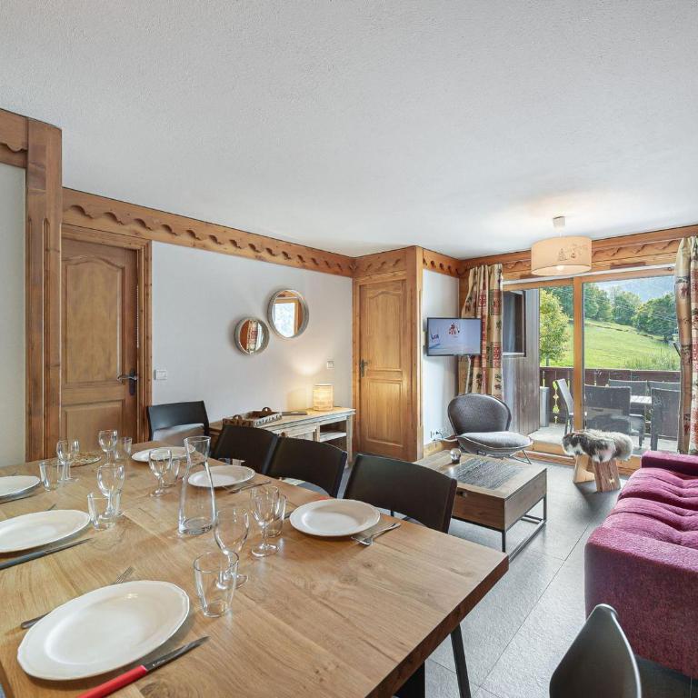 Appartement ski aux pieds avec terrasse et accès piscine - Appartement 3 Chambres - 4