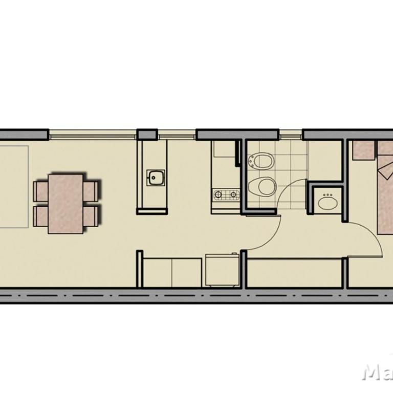 Ayres Martinique - Apartamento de 1 dormitorio - 3