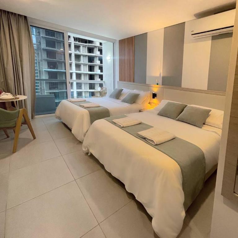 Suite Moderna a100 Metros de la Playa en Bello Horizonte - Family Suite - 3