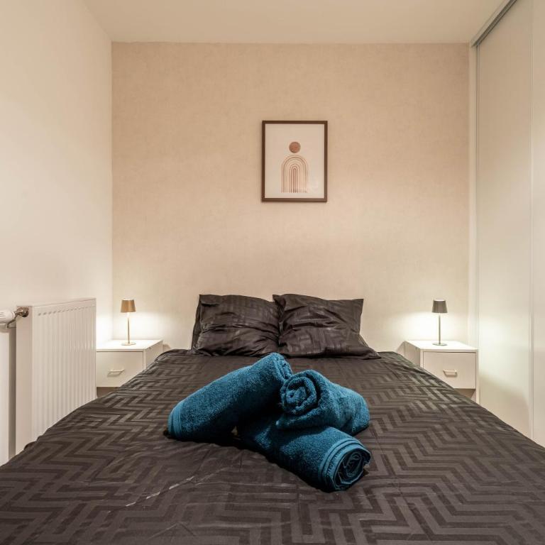 Proche Gare, Netflix, Wi-Fi fibre, paisible - Two-Bedroom Apartment with Balcony - 31