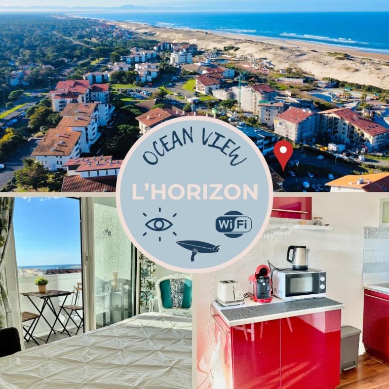 SEA view from BED 100M Beach, Free Parking, Surf - Apartment mit 1 Schlafzimmer - 1