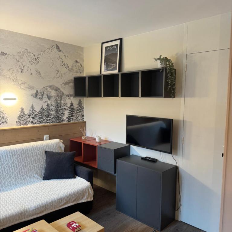 Studio cosy Plagne 1800 - 4pers - Piscine chauffée - Outdoor - Appartamento con 1 Camera da Letto - 25
