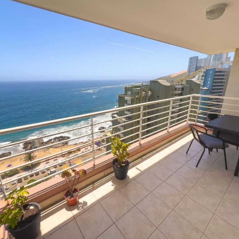 Wonderful sea view Euromarina building, Reñaca Cochoa - Apartment with Sea View - 7