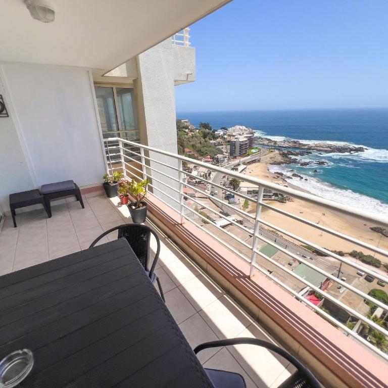 Wonderful sea view Euromarina building, Reñaca Cochoa - Apartment with Sea View - 9