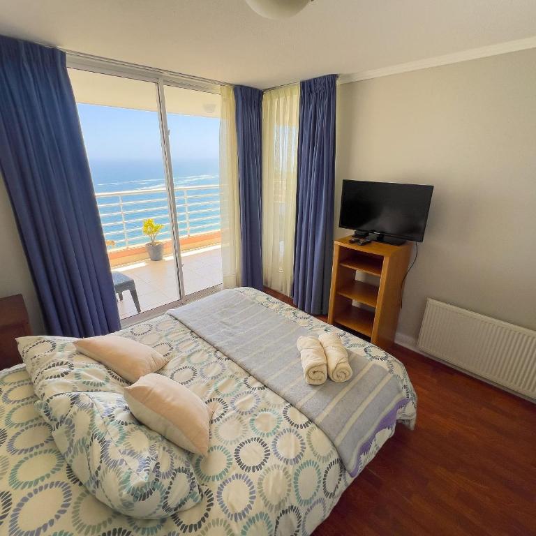 Wonderful sea view Euromarina building, Reñaca Cochoa - Apartment with Sea View - 18