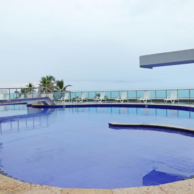 Lodging Apto 3302 Bocagrande - Two-Bedroom Apartment - 9
