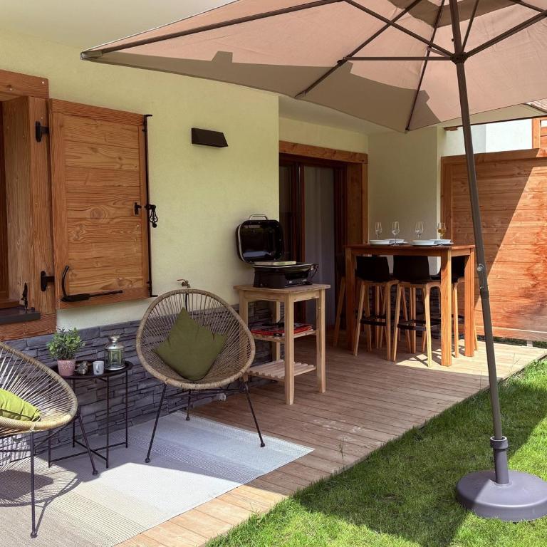 Appartement neuf 3 chambres avec jardin et parking à Arâches-la-Frasse - FR-1-836-48 - Appartement - 20