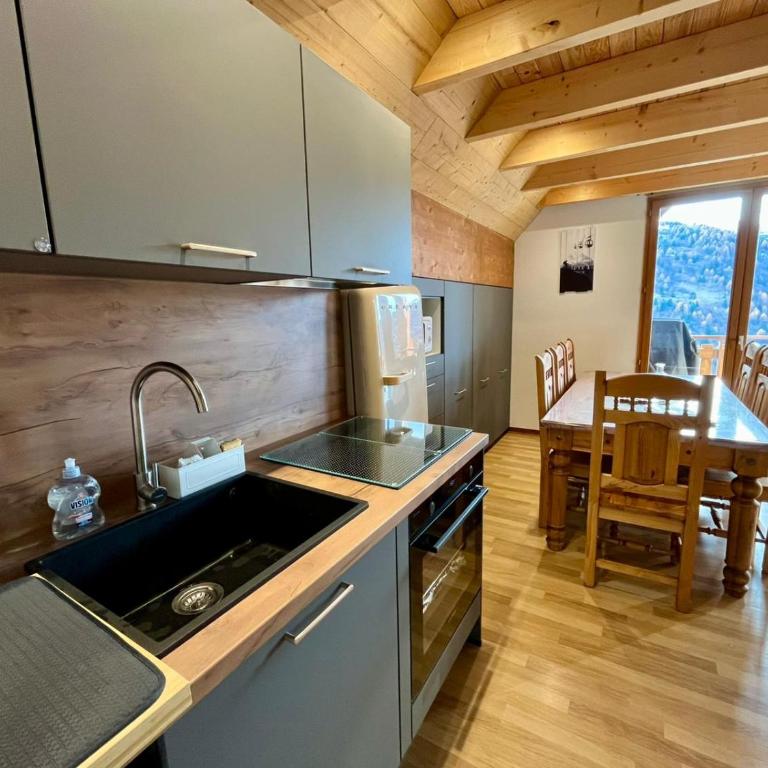 Appartement 8-10 personnes Duplex Agaliette - Valmeinier 1800 - Appartement 3 Chambres avec Balcon - 23