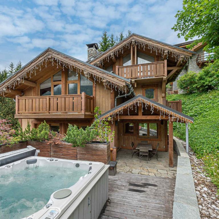 Chalet familial avec jacuzzi à Méribel, 8 adultes + 2 enfants - Chalet 3 Chambres - 21