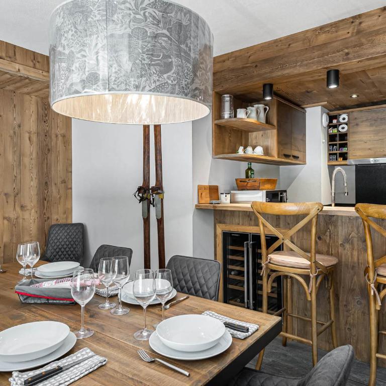 Appartement neuf à Courchevel proche des pistes, 3 chambres, dortoir, wifi, parking - FR-1-568-3 - Apartamento (8 adultos) - 7