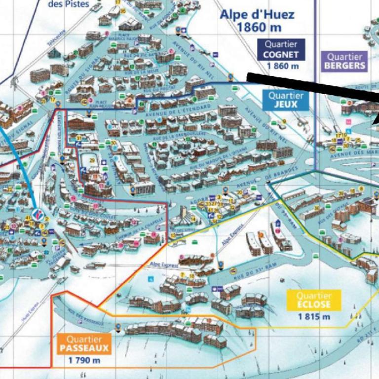 Duplex de montagne chic aux pieds des pistes, Alpe d'Huez - FR-1-645-86 - Appartement - 17