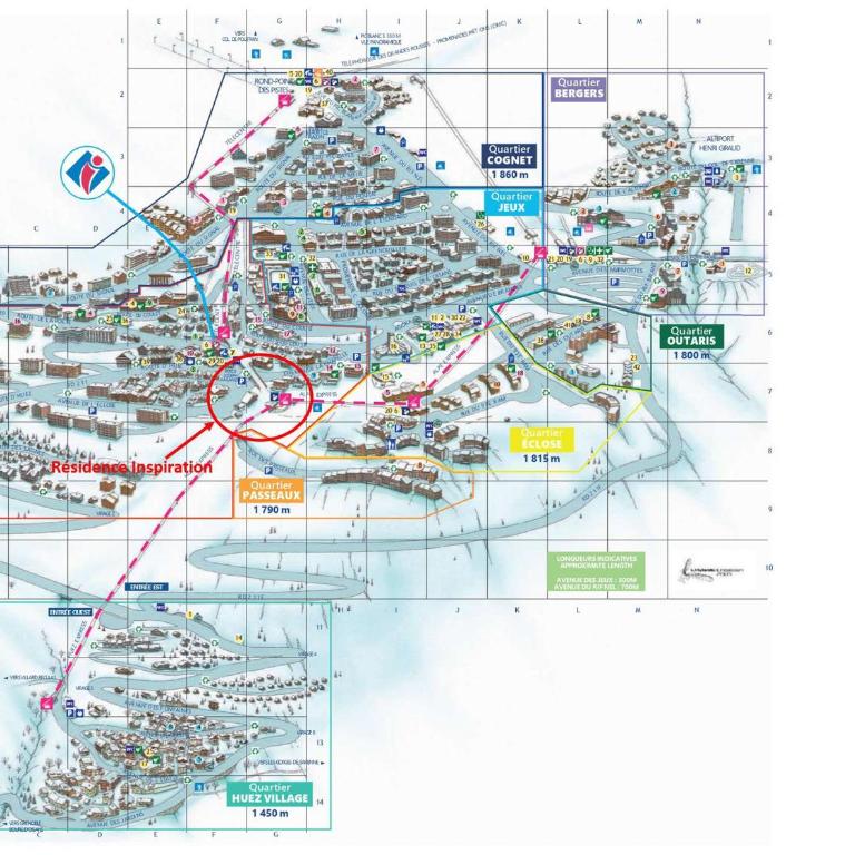 Appartement neuf skis aux pieds, 4 chambres, garage, Alpe d'Huez - FR-1-645-93 - Appartement - 16