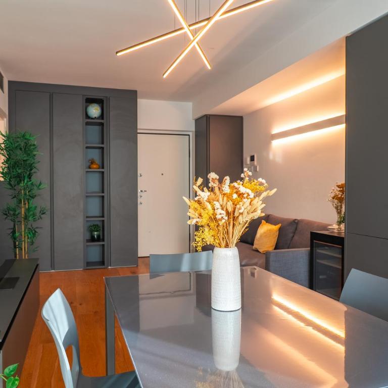 crespi terrace, private parking, a few steps from the metro - Appartamento con 1 Camera da Letto - 34