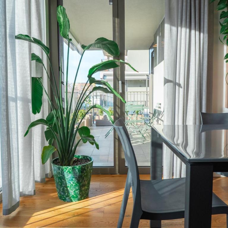 crespi terrace, private parking, a few steps from the metro - Appartamento con 1 Camera da Letto - 22