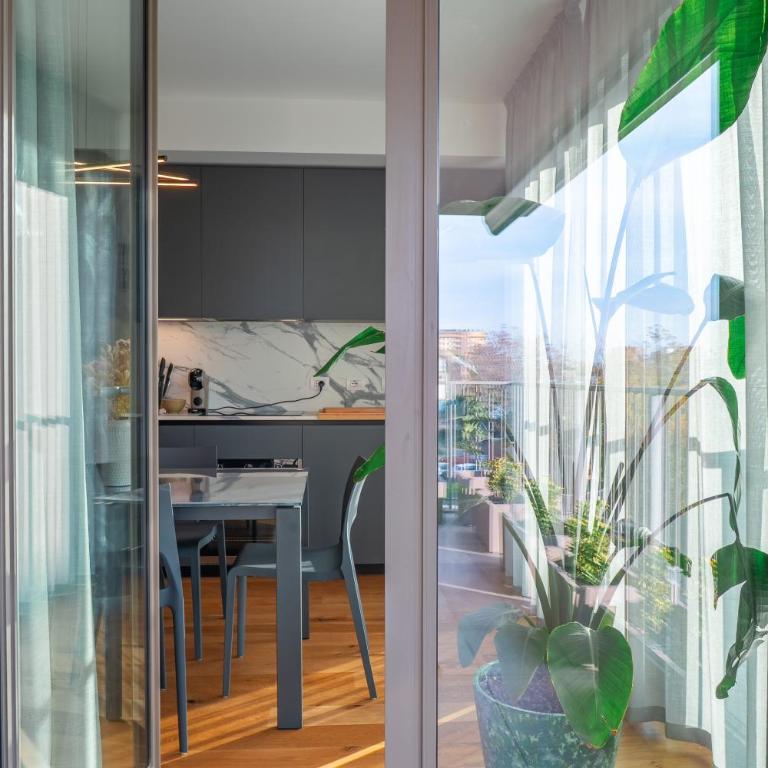 crespi terrace, private parking, a few steps from the metro - Appartamento con 1 Camera da Letto - 38