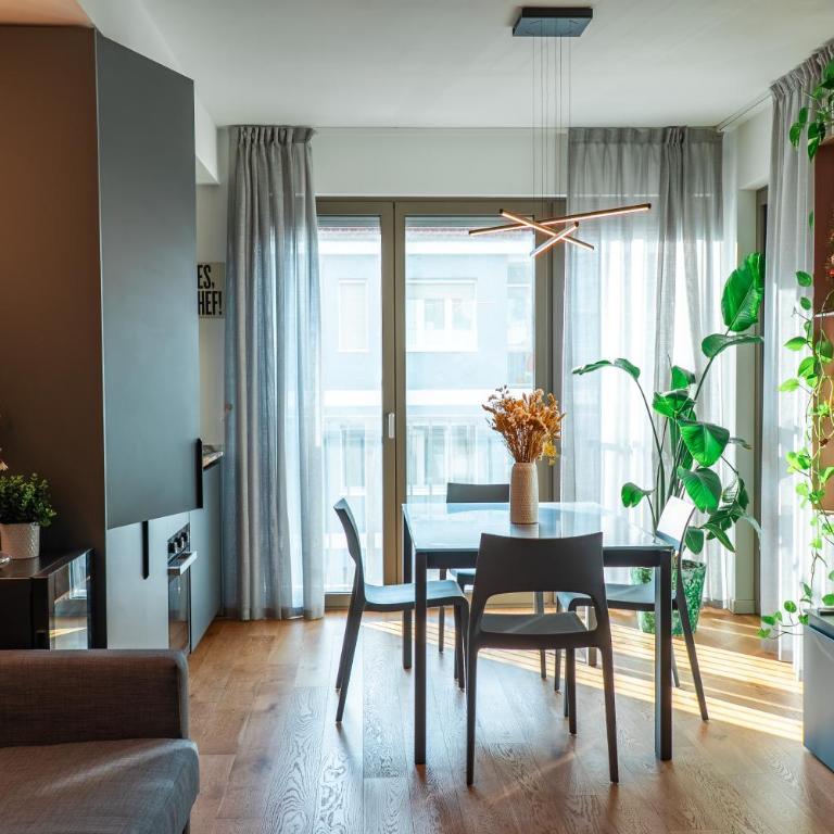 crespi terrace, private parking, a few steps from the metro - Appartamento con 1 Camera da Letto - 50