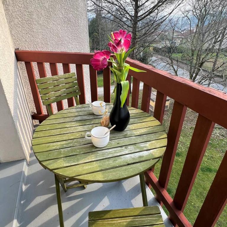 Cambo-les-Bains : T1 Bis lumineux avec balcon, parking, animaux admis - One-Bedroom Apartment - 10