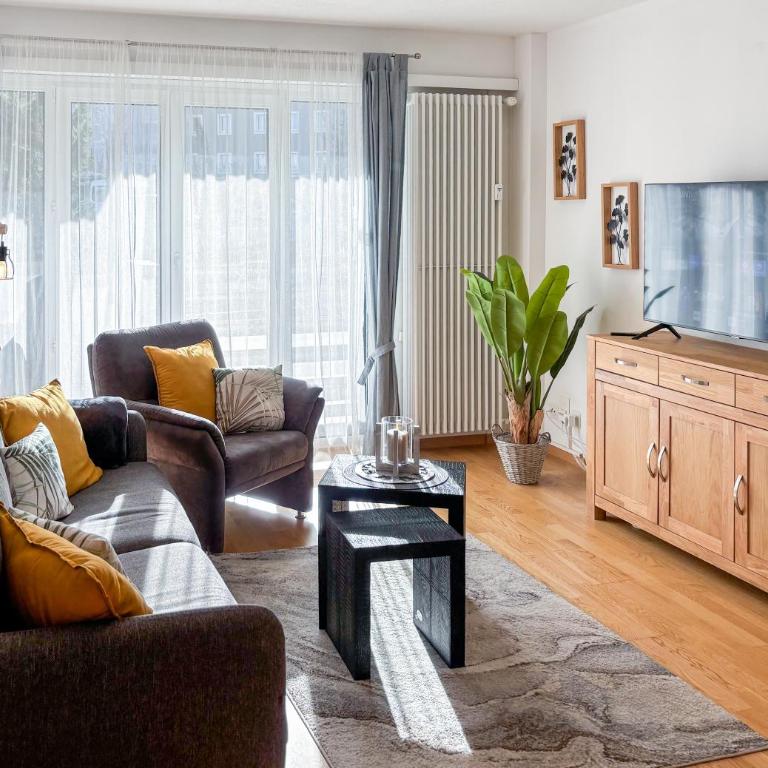 Große Wohnung mitten in St. Moritz am See - Apartment mit 1 Schlafzimmer - 2