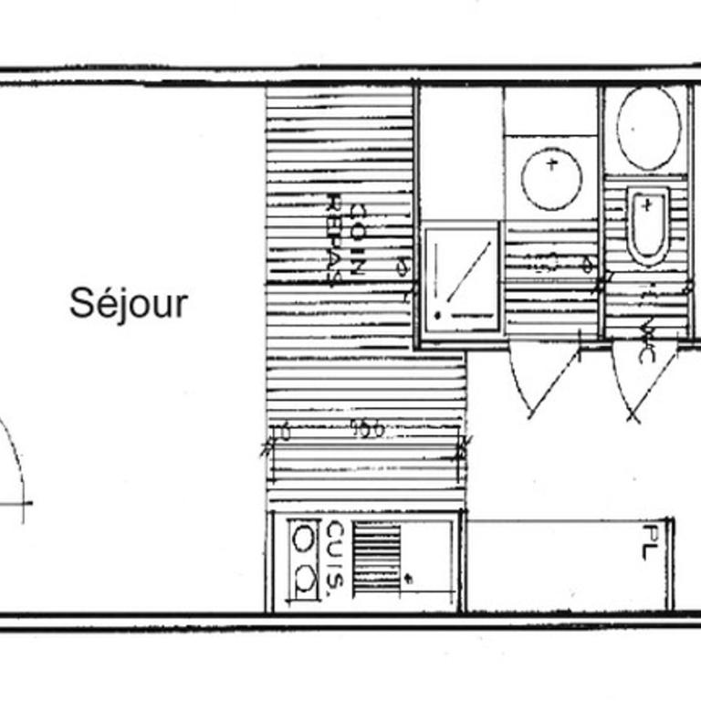 Charmant appartement 5 pers aux Saisies avec cheminée et balcon - FR-1-293-222 - Apartamento (5 adultos) - 2