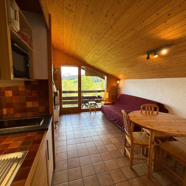 Charmant appartement 5 pers aux Saisies avec cheminée et balcon - FR-1-293-222 - Apartamento (5 adultos) - 8