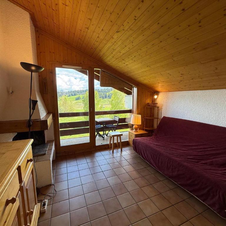 Charmant appartement 5 pers aux Saisies avec cheminée et balcon - FR-1-293-222 - Apartamento (5 adultos) - 13