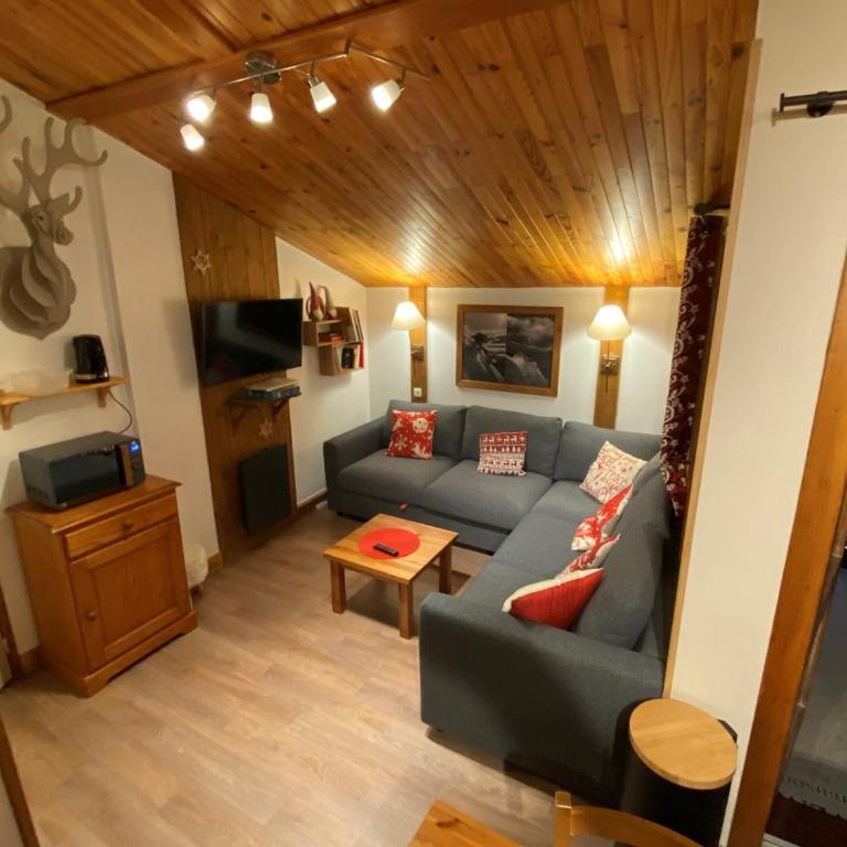 Duplex rénové proche pistes et commerces, balcon sud, 6 pers., casier à skis - Apartment mit 1 Schlafzimmer - 10