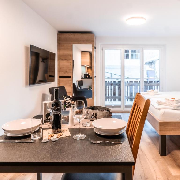 Studio Enzian - Matterhorn Sicht bei der Bergbahn Inspiringplaceszermatt - Apartamento de 1 dormitorio - 3