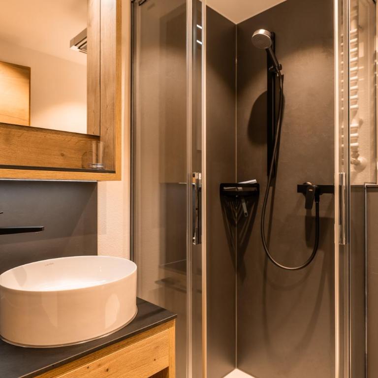 Studio Enzian - Matterhorn Sicht bei der Bergbahn Inspiringplaceszermatt - Apartamento de 1 dormitorio - 14