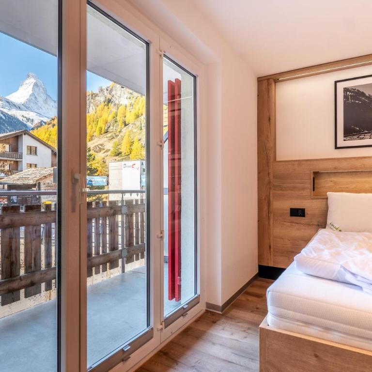 Studio Enzian - Matterhorn Sicht bei der Bergbahn Inspiringplaceszermatt - Apartamento de 1 dormitorio - 1