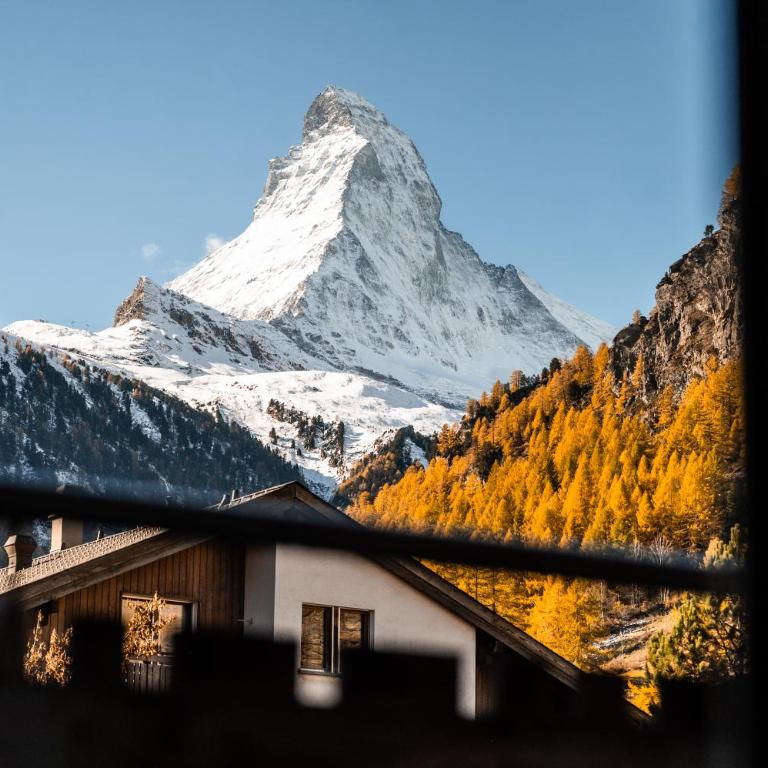 Studio Enzian - Matterhorn Sicht bei der Bergbahn Inspiringplaceszermatt - Apartamento de 1 dormitorio - 31