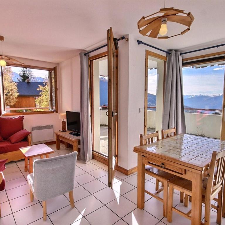 Appartement 3 pièces à Vallandry, terrasse sud-ouest, animaux acceptés - FR-1-411-166 - Appartamento con 2 Camere da Letto - 1