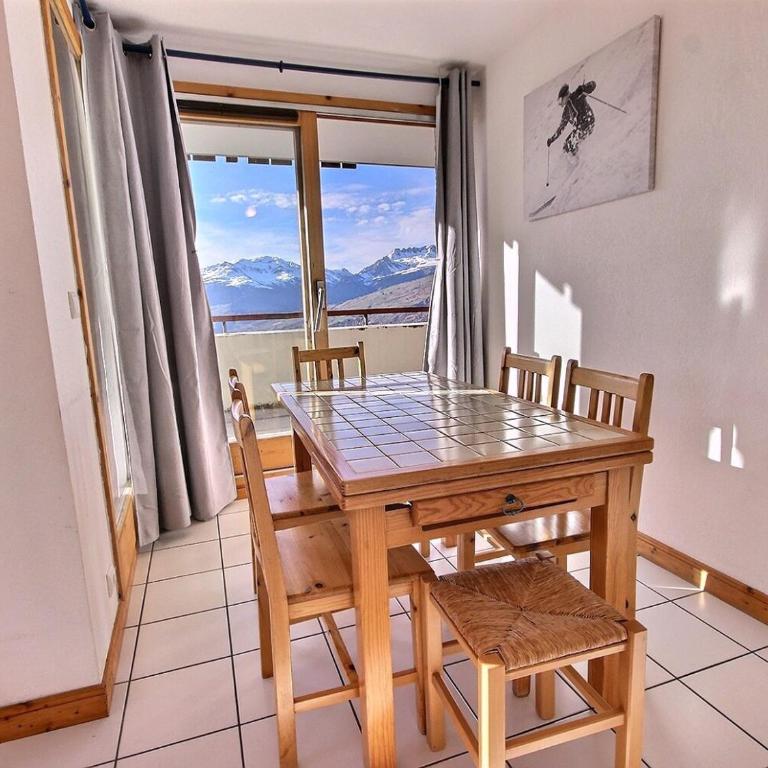 Appartement 3 pièces à Vallandry, terrasse sud-ouest, animaux acceptés - FR-1-411-166 - Appartamento con 2 Camere da Letto - 10