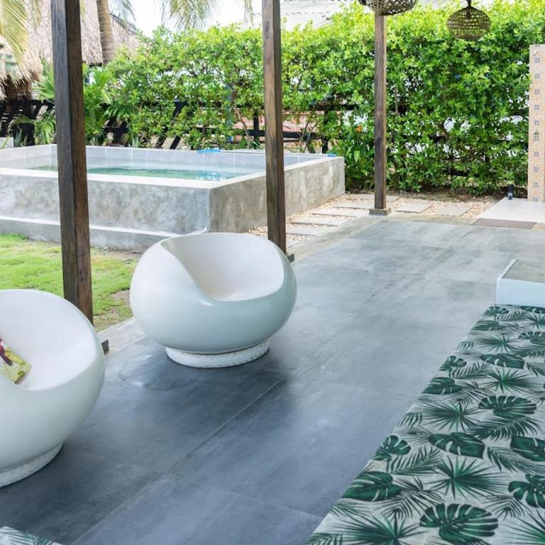 Cabaña Las Tres Palmas in San Bernardo del Viento - Casa Vacacional de 3 dormitorios - 65