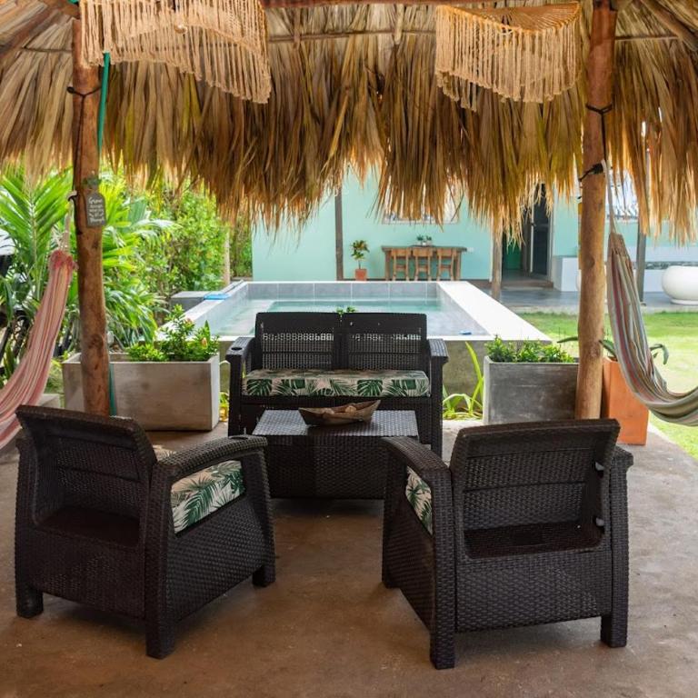 Cabaña Las Tres Palmas in San Bernardo del Viento - Casa Vacacional de 3 dormitorios - 70