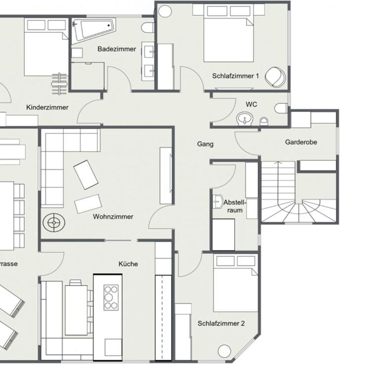 Apart Dahoam - Premium Apartment mit 3 Schlafzimmern und Gartenblick - 33