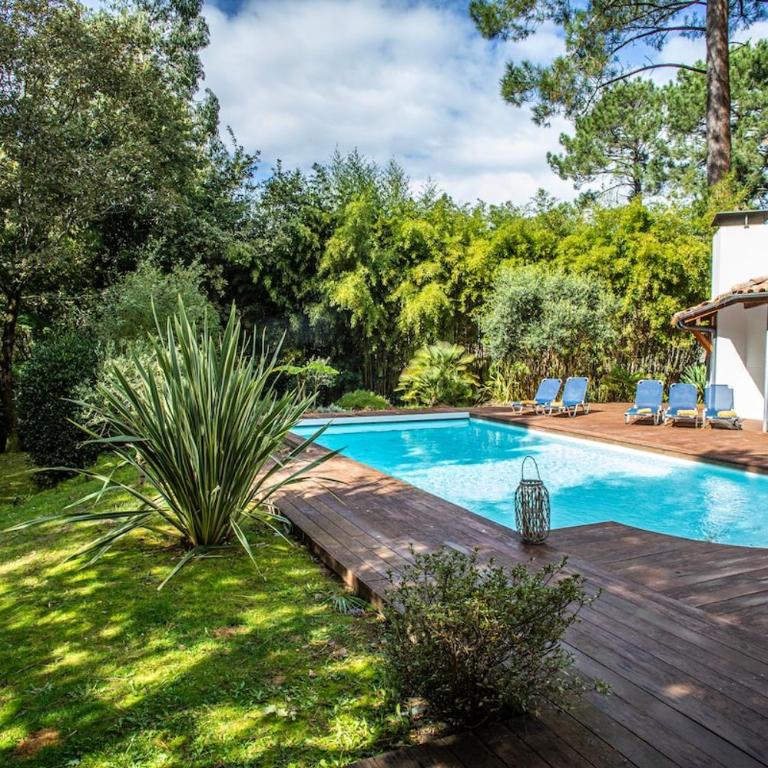 Demeure d'exception sur le Golf De Biscarrosse avec piscine chauffée - Maison 4 Chambres - 3