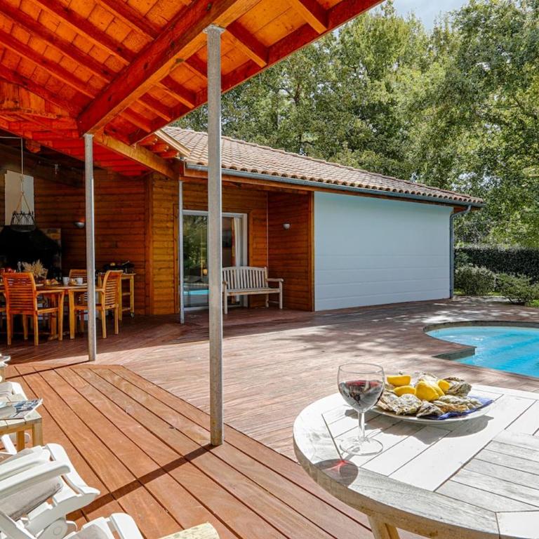 Demeure d'exception sur le Golf De Biscarrosse avec piscine chauffée - Maison 4 Chambres - 4