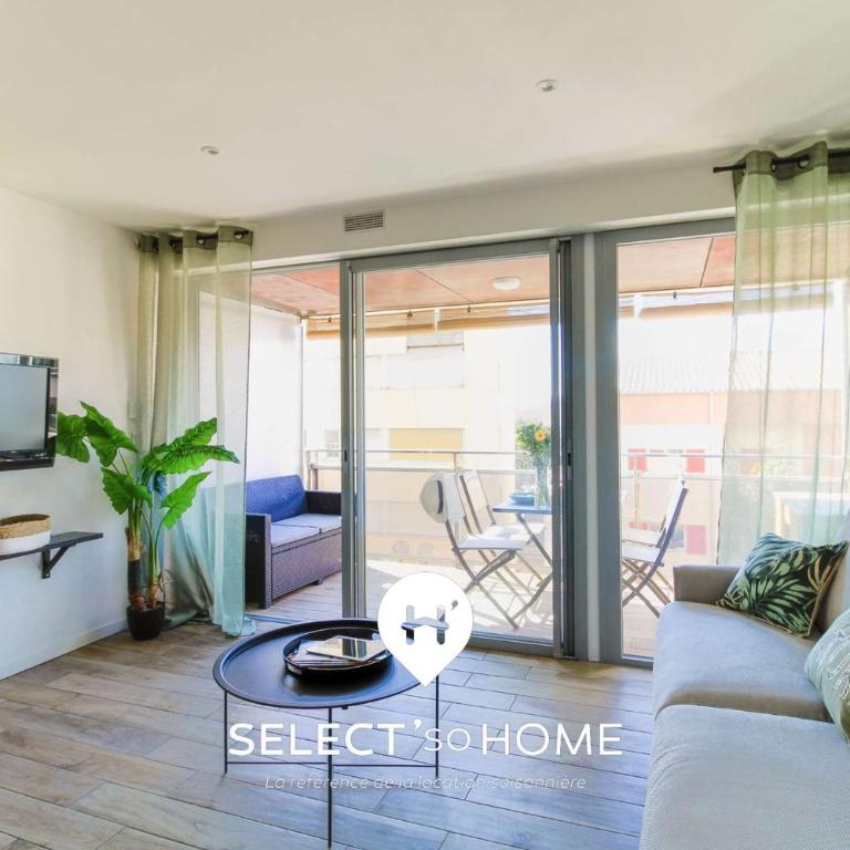 SELECT'soHOME - Appartement pour 4 personnes au Lavandou - Proche plage, commerces, restaurants- GAIA - Appartement 1 Chambre - 2