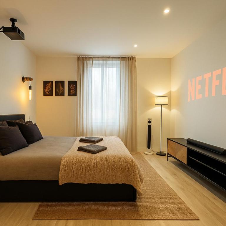 Cinéma & Jacuzzi aux Étoiles - CasaBianca Suite - Appartement 1 Chambre - 1