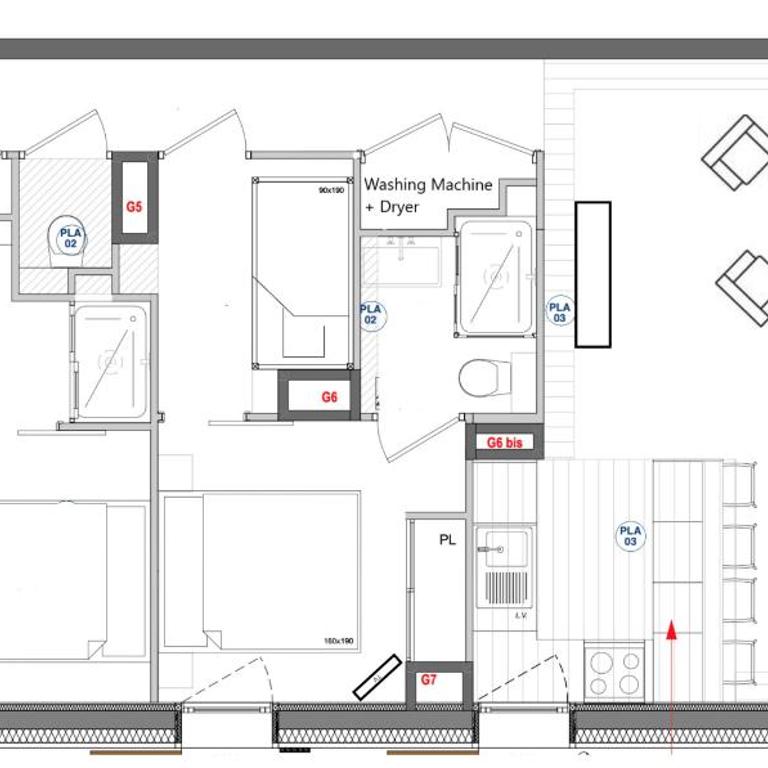 Centre Les Gets with 2 parking and Slope views - 6&2 ppl - Asteria - Superior Apartment - 26