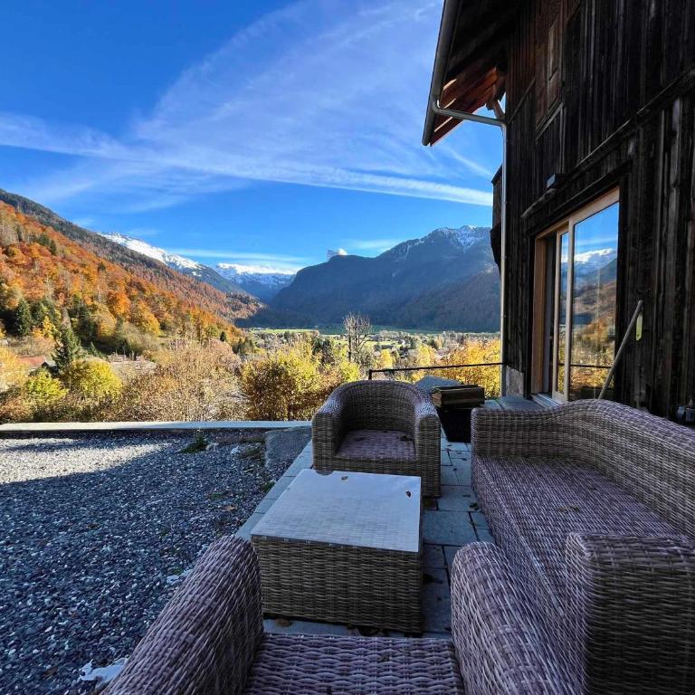 Chalet rénové à Samoëns, proche centre, skis-bus - Chalet mit 3 Schlafzimmern - 15
